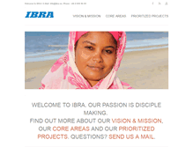 Tablet Screenshot of ibra.org